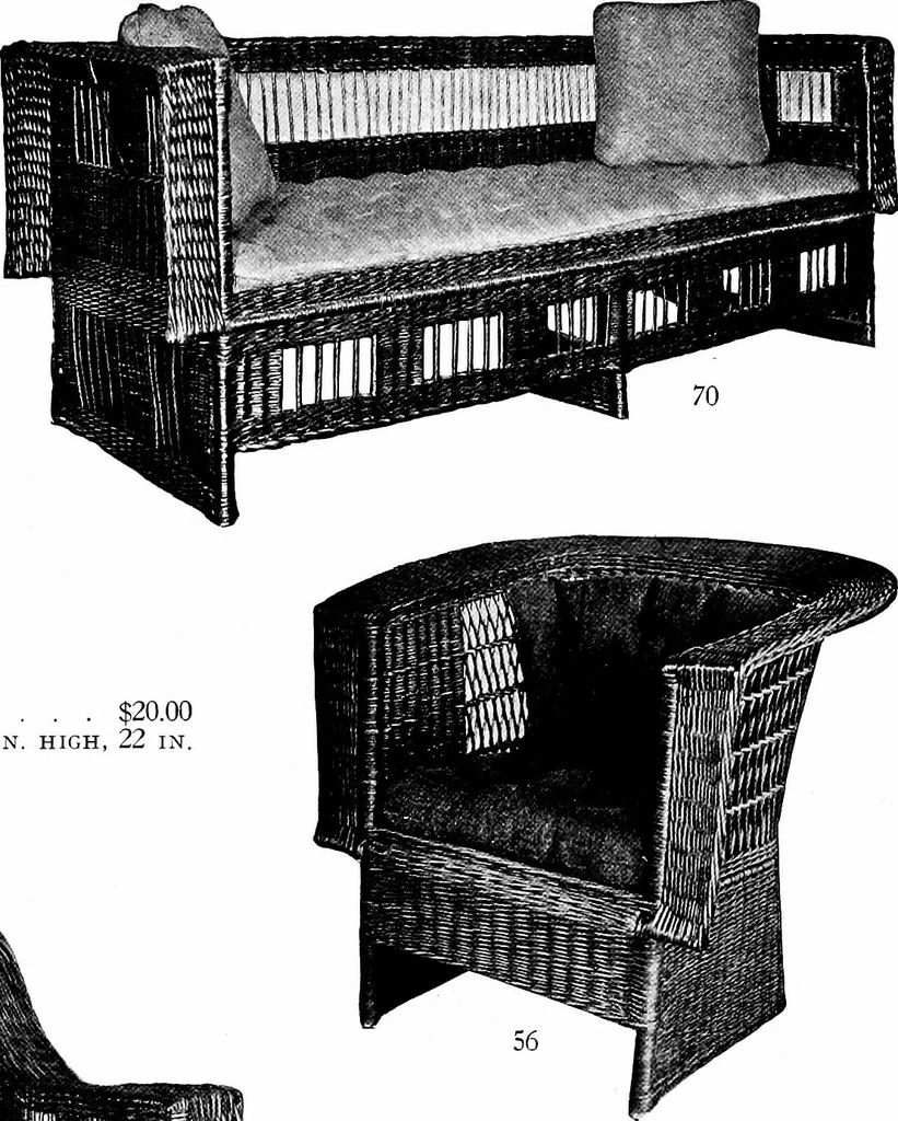 An illustration from Craftsman furnishing for the home, 1912, leaf 24