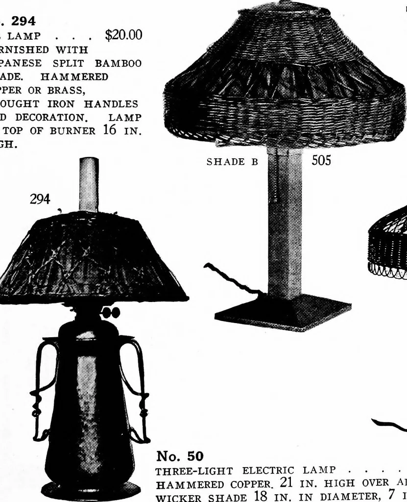 An illustration from Craftsman furnishing for the home, 1912, leaf 8