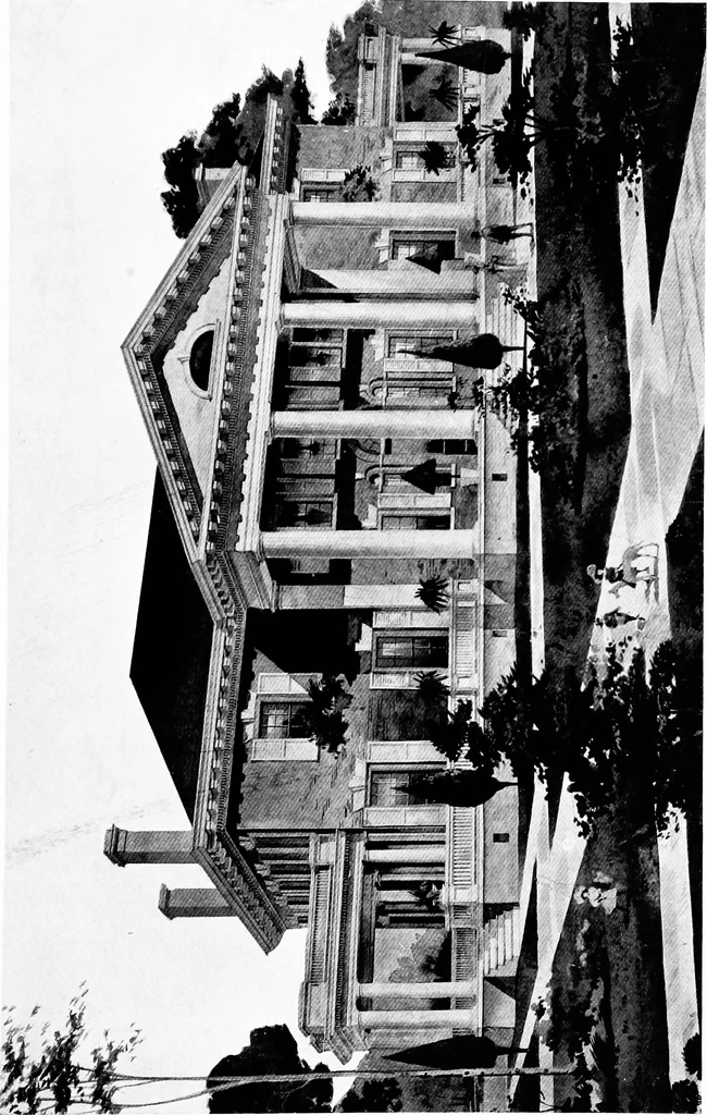 An illustration from Selections from the latest work of Milburn, Heister & Co., architects, 1919, leaf 52