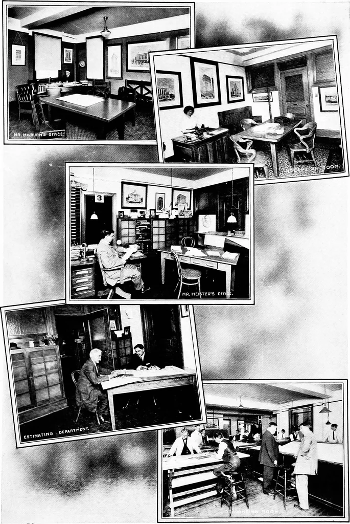 An illustration from Selections from the latest work of Milburn, Heister & Co., architects, 1919, leaf 8