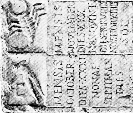 An illustration from Introduction to the study of Latin inscriptions, 1896, leaf 383