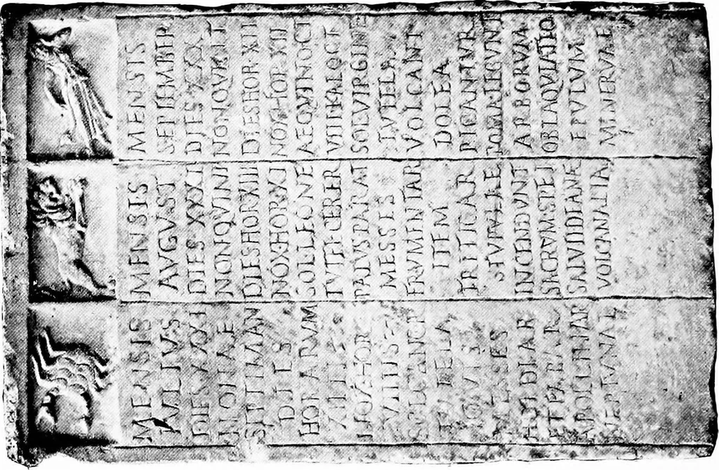An illustration from Introduction to the study of Latin inscriptions, 1896, leaf 383