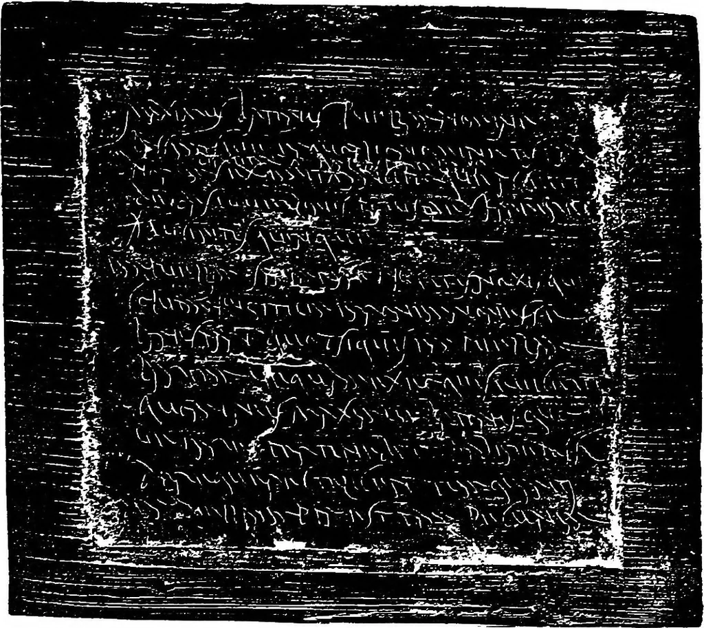 An illustration from Introduction to the study of Latin inscriptions, 1896, leaf 396