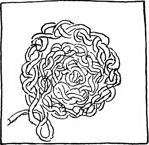 An illustration from Seat work and industrial occupations; a practical course for primary grades, 1905, leaf 140