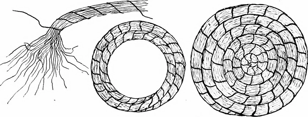 An illustration from Seat work and industrial occupations; a practical course for primary grades, 1905, leaf 142