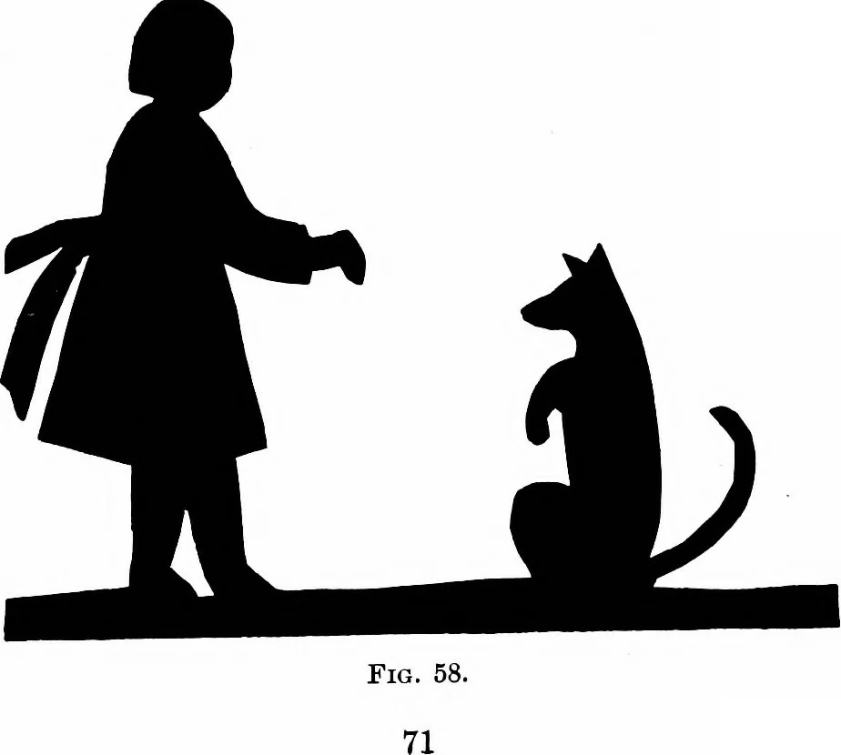 An illustration from Seat work and industrial occupations; a practical course for primary grades, 1905, leaf 74