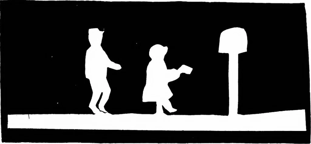 An illustration from Seat work and industrial occupations; a practical course for primary grades, 1905, leaf 92