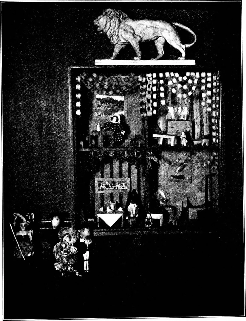 An illustration from Seat work and industrial occupations; a practical course for primary grades, 1905, leaf 98