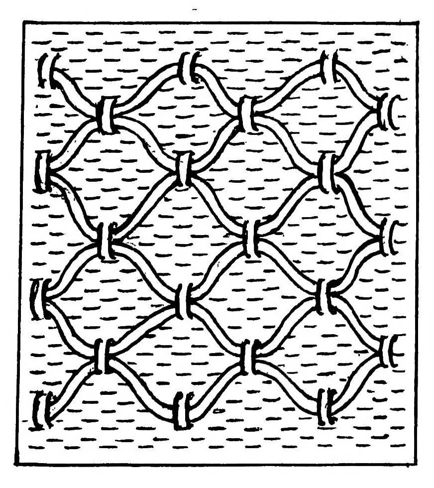 An illustration from Deflected warps and wefts : a Creative Crafts folio, 1900, leaf 10