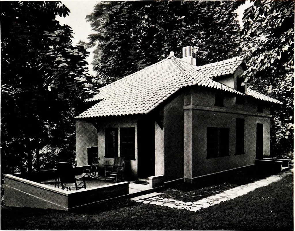 An illustration from Fireproof construction : for houses and other buildings of moderate cost, 1911, leaf 18
