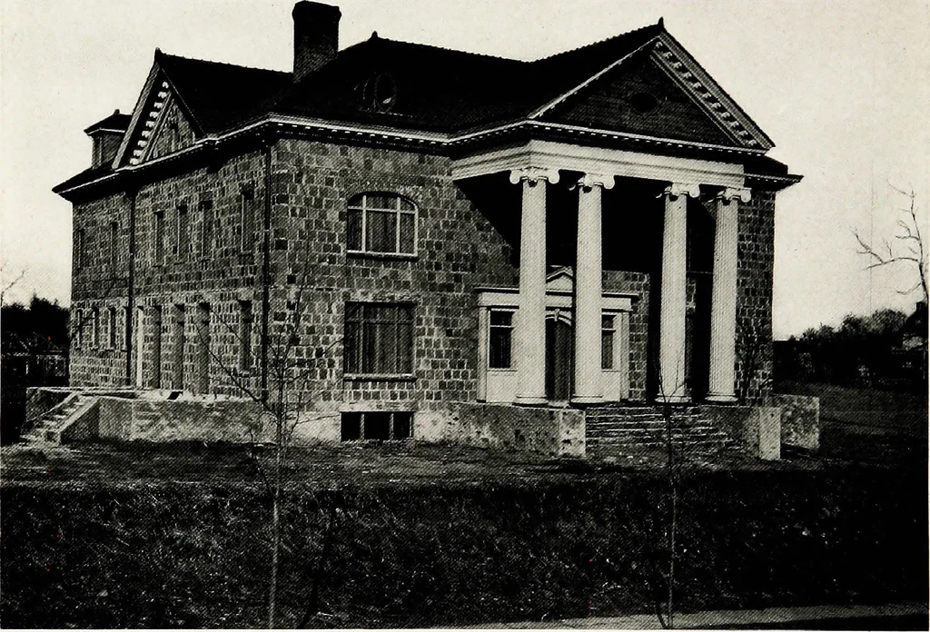 An illustration from Fireproof construction : for houses and other buildings of moderate cost, 1911, leaf 27