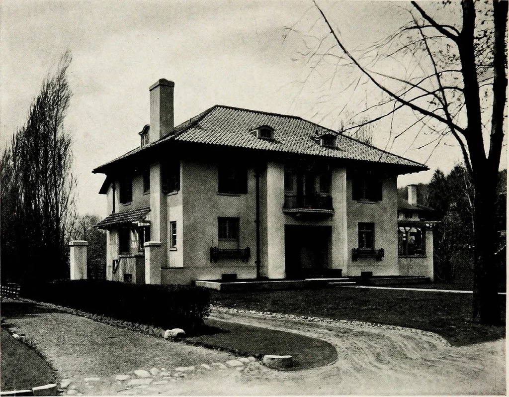 An illustration from Fireproof construction : for houses and other buildings of moderate cost, 1911, leaf 37