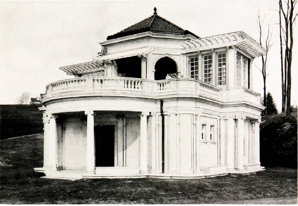 An illustration from Fireproof construction : for houses and other buildings of moderate cost, 1911, leaf 56