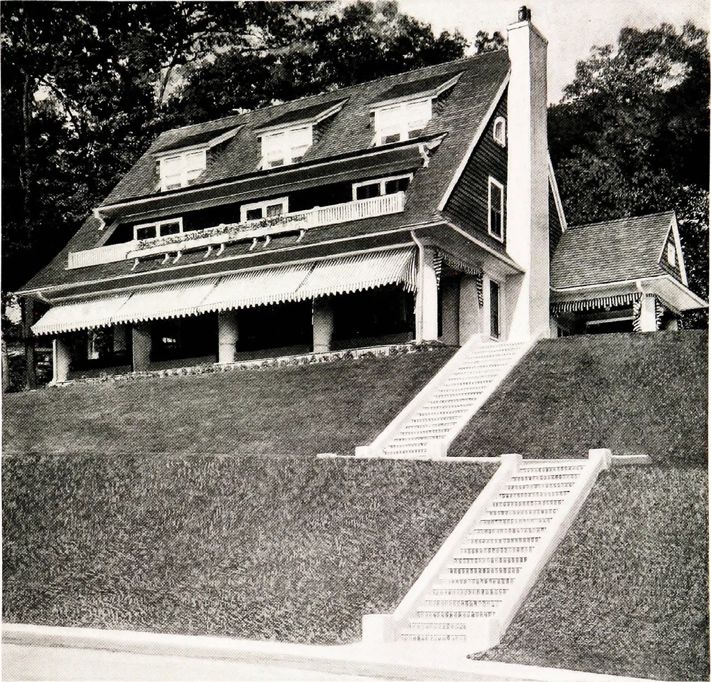 An illustration from Fireproof construction : for houses and other buildings of moderate cost, 1911, leaf 58