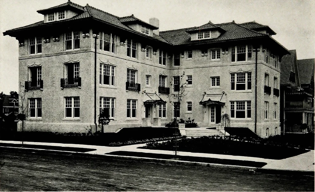 An illustration from Fireproof construction : for houses and other buildings of moderate cost, 1911, leaf 65