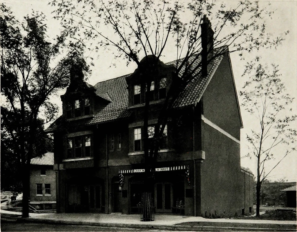 An illustration from Fireproof construction : for houses and other buildings of moderate cost, 1911, leaf 67