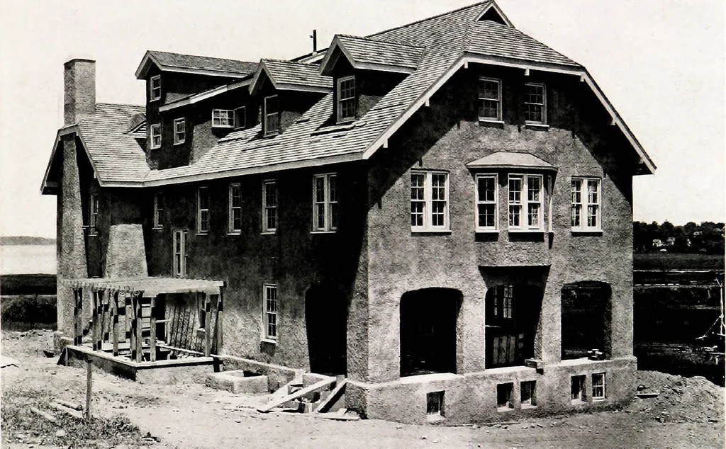 An illustration from Fireproof construction : for houses and other buildings of moderate cost, 1911, leaf 68