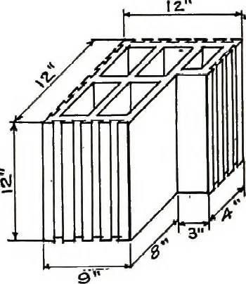 An illustration from Fireproof construction : for houses and other buildings of moderate cost, 1911, leaf 73