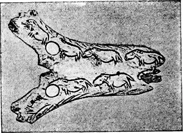 An illustration from The story of art throughout the ages; an illustrated record, 1904, leaf 21