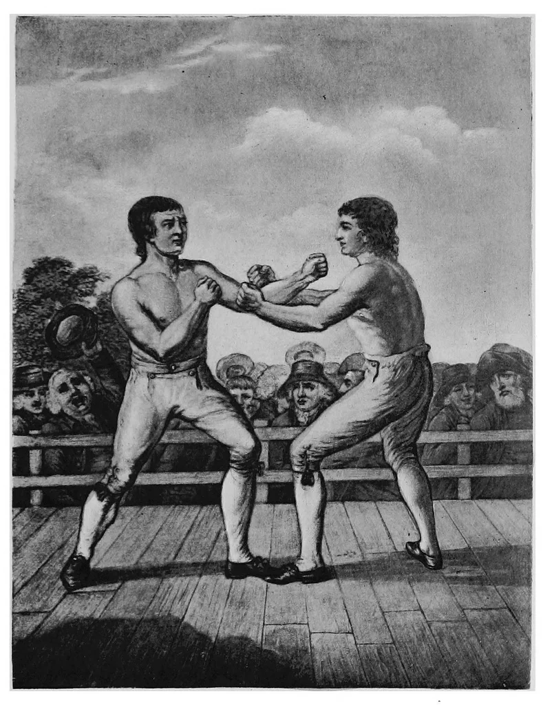 An illustration from The amusements of old London; being a survey of the sports and pastimes, tea gardens and parks, playhouses and other diversions of the people of London from the 17th to the beginning of the 19th century, 1901, leaf 118
