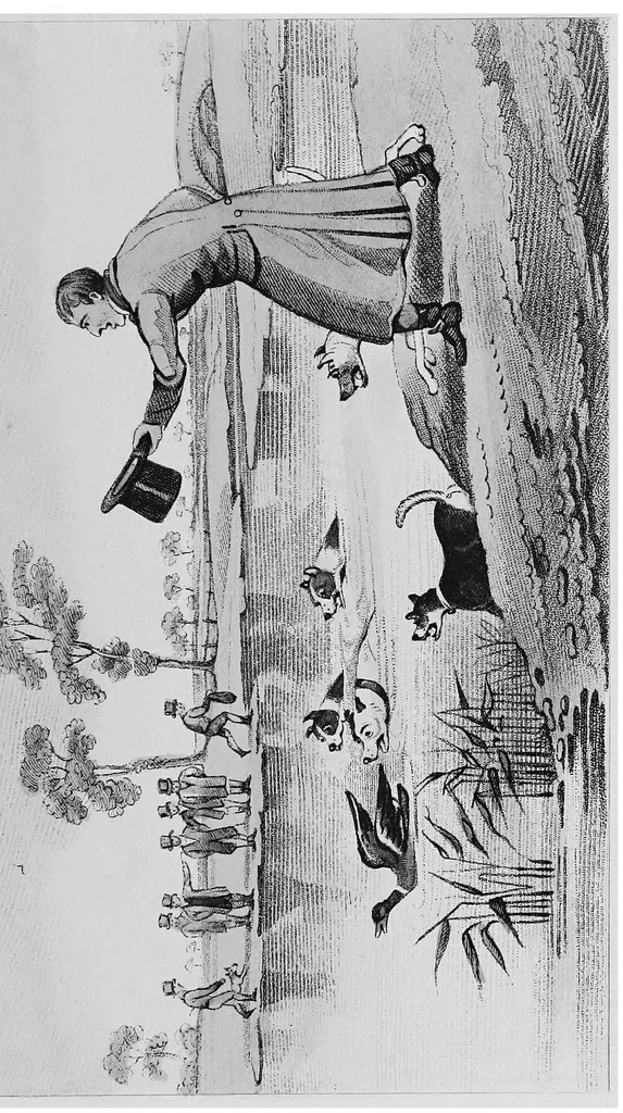 An illustration from The amusements of old London; being a survey of the sports and pastimes, tea gardens and parks, playhouses and other diversions of the people of London from the 17th to the beginning of the 19th century, 1901, leaf 222