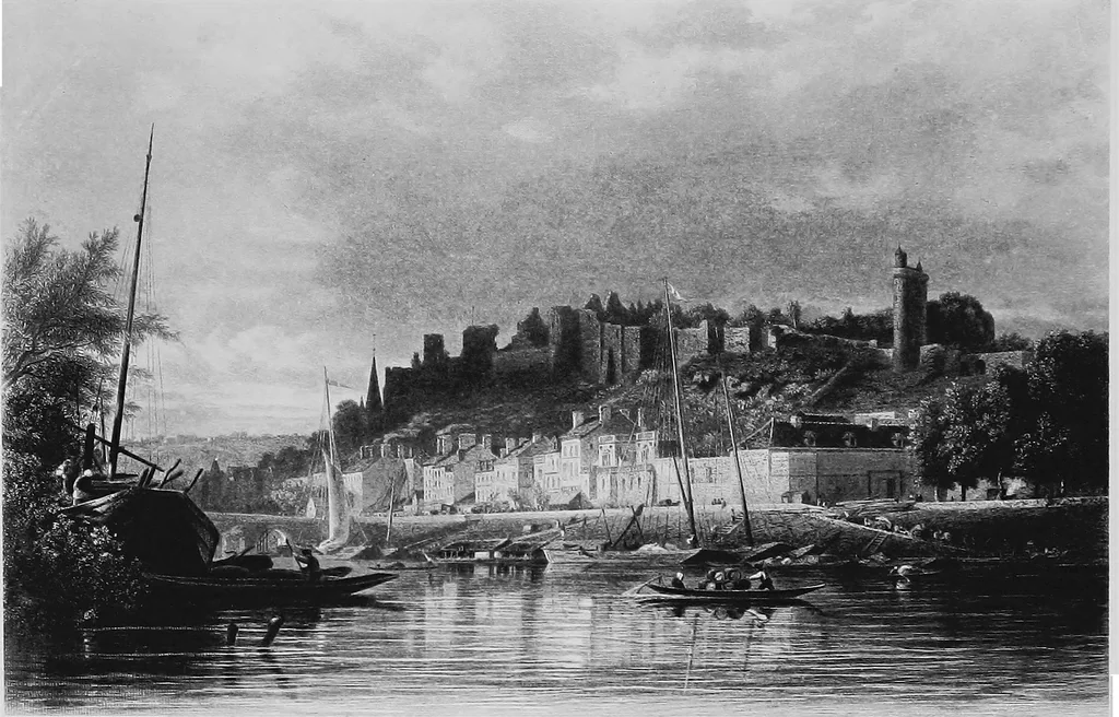 An illustration from Old Touraine; the life and history of the famous chateâux of France, 1900, leaf 82