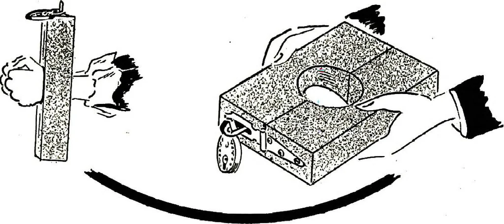 An illustration from New and original magic : comprising a number of novel and entertaining effects, a fund of information for the professional artist and his younger brother, the amateur, 1922, leaf 133