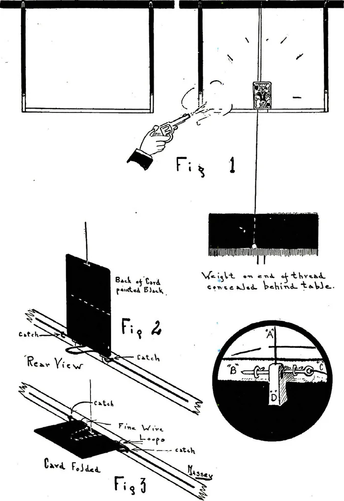 An illustration from New and original magic : comprising a number of novel and entertaining effects, a fund of information for the professional artist and his younger brother, the amateur, 1922, leaf 155