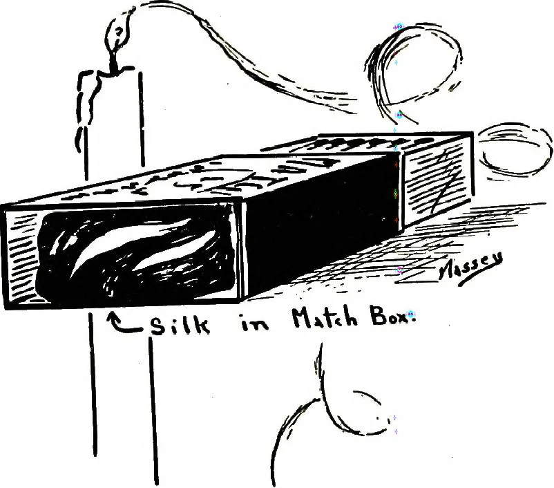 An illustration from New and original magic : comprising a number of novel and entertaining effects, a fund of information for the professional artist and his younger brother, the amateur, 1922, leaf 196