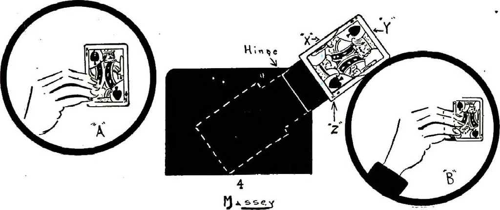 An illustration from New and original magic : comprising a number of novel and entertaining effects, a fund of information for the professional artist and his younger brother, the amateur, 1922, leaf 43