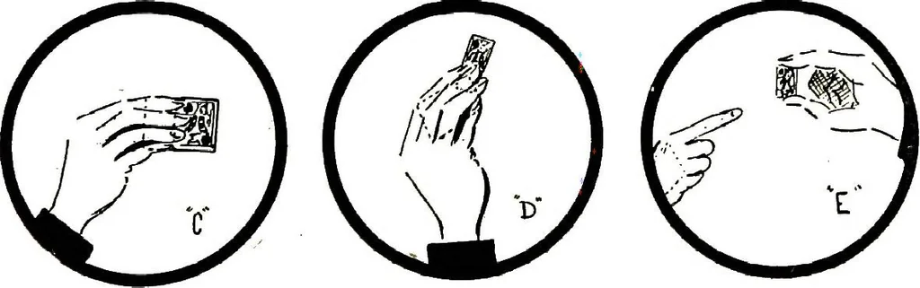 An illustration from New and original magic : comprising a number of novel and entertaining effects, a fund of information for the professional artist and his younger brother, the amateur, 1922, leaf 43