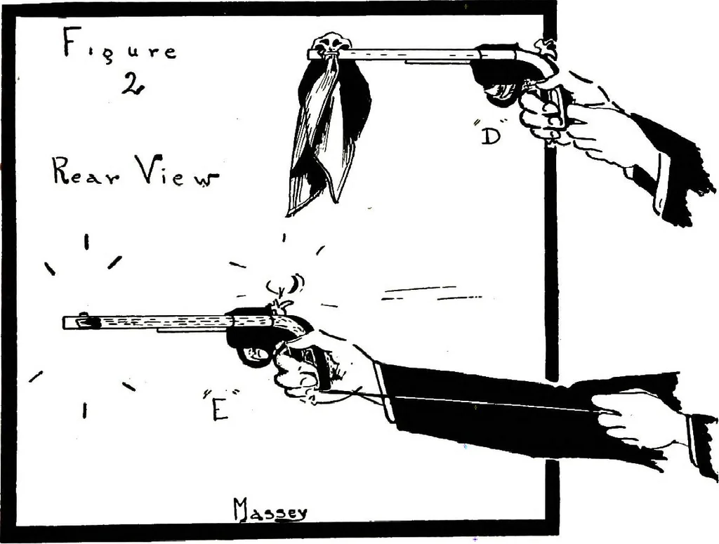 An illustration from New and original magic : comprising a number of novel and entertaining effects, a fund of information for the professional artist and his younger brother, the amateur, 1922, leaf 49