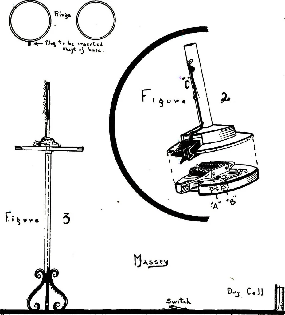 An illustration from New and original magic : comprising a number of novel and entertaining effects, a fund of information for the professional artist and his younger brother, the amateur, 1922, leaf 55