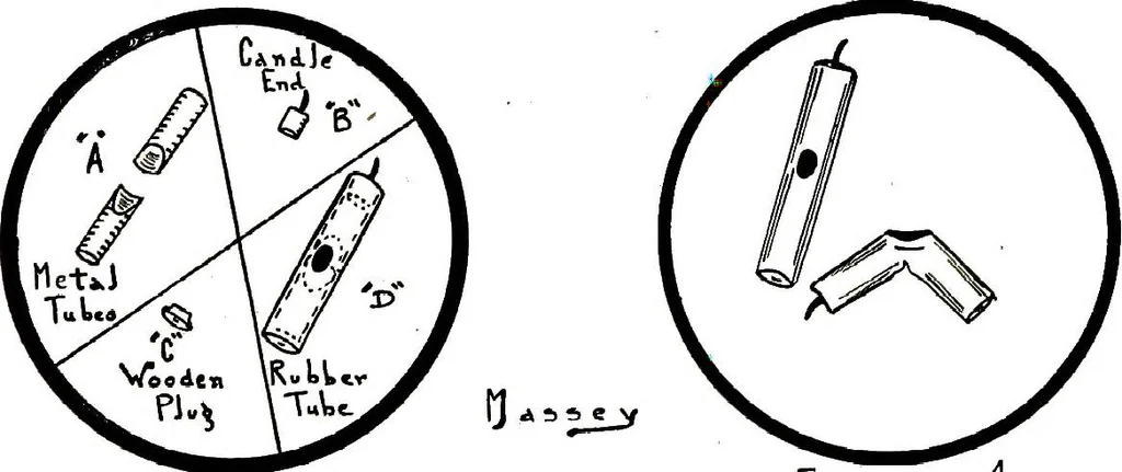 An illustration from New and original magic : comprising a number of novel and entertaining effects, a fund of information for the professional artist and his younger brother, the amateur, 1922, leaf 61
