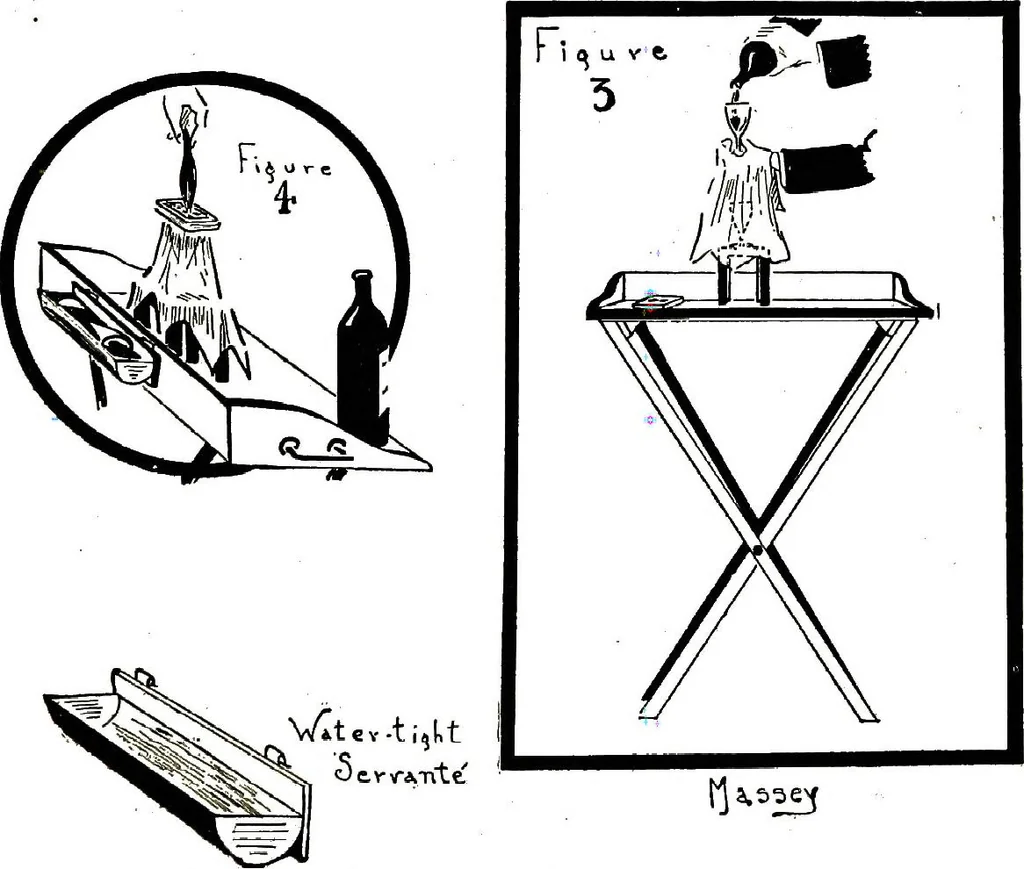 An illustration from New and original magic : comprising a number of novel and entertaining effects, a fund of information for the professional artist and his younger brother, the amateur, 1922, leaf 85