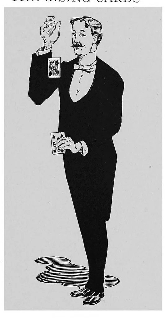 An illustration from "Trix and chatter"; a novelty-serio-comic-magicologue, 1921, leaf 34