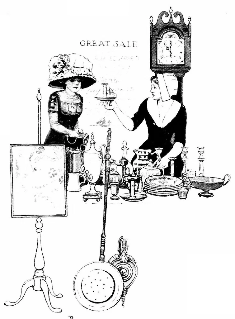 An illustration from Fairs and fetes, 1912, leaf 58