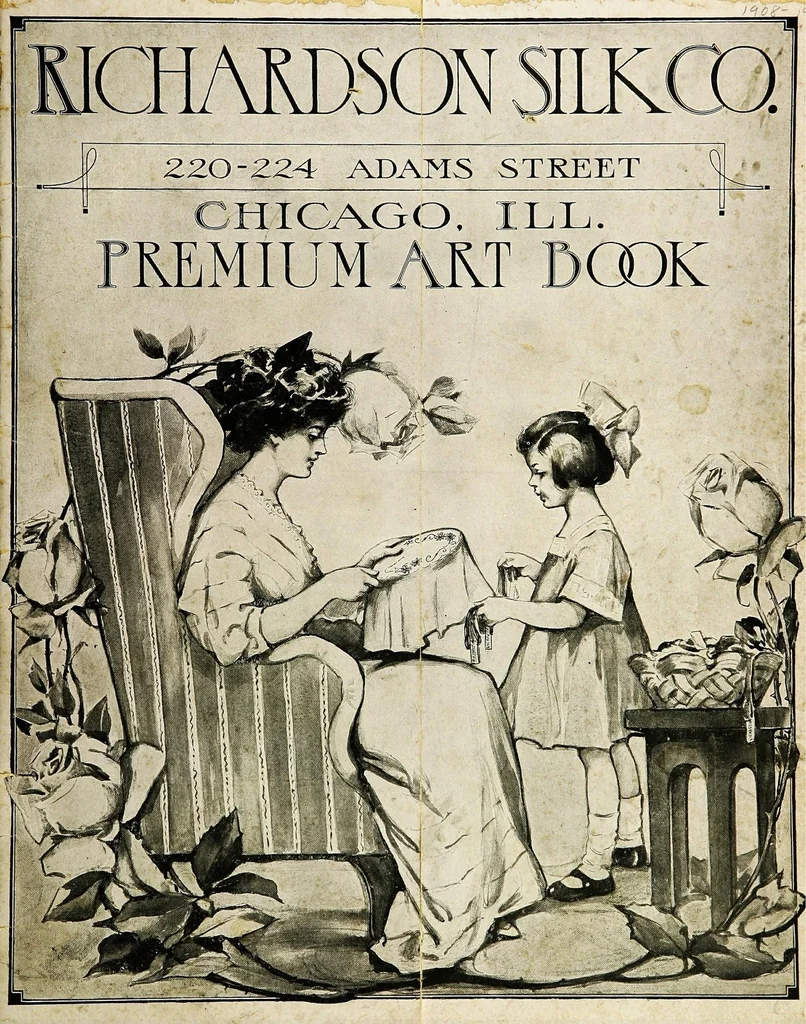 An illustration from Premium art book, 1908, leaf 0