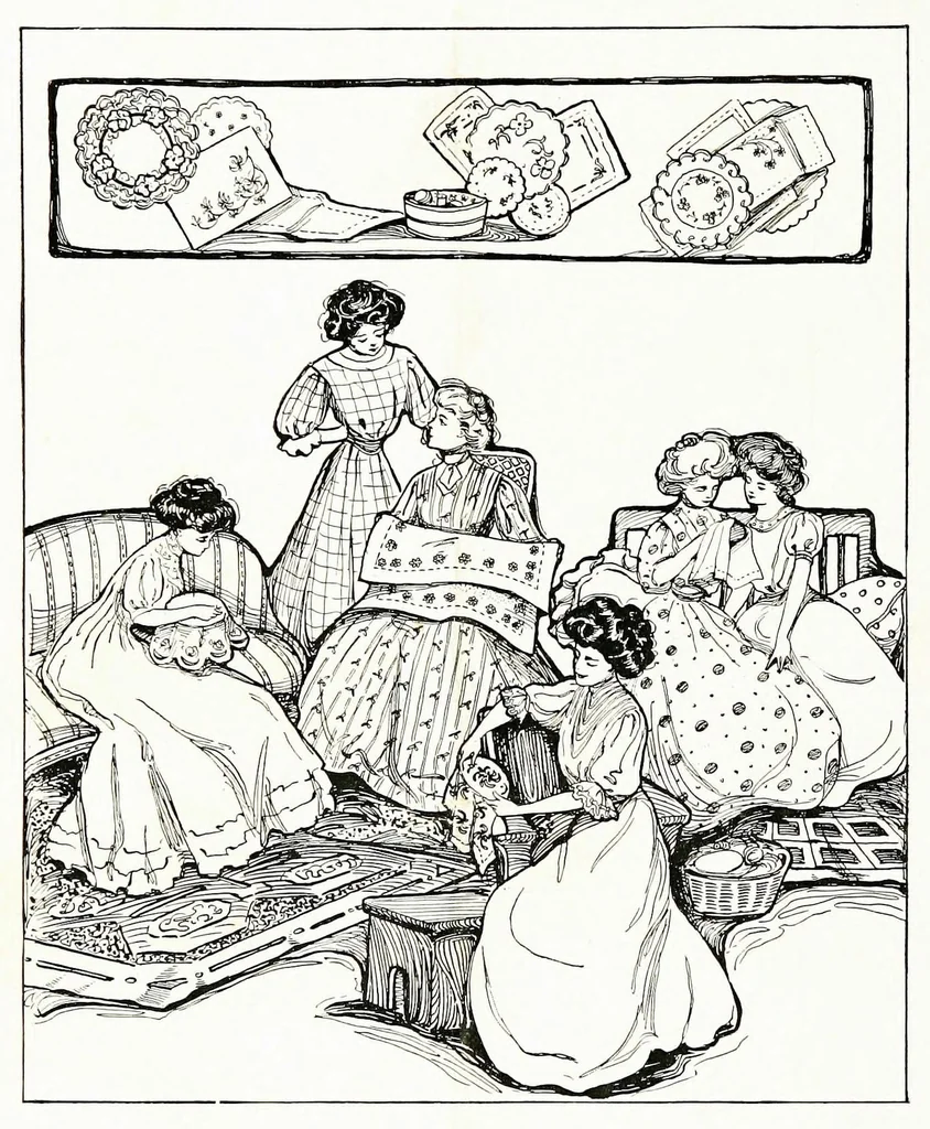 An illustration from Premium art book, 1908, leaf 67