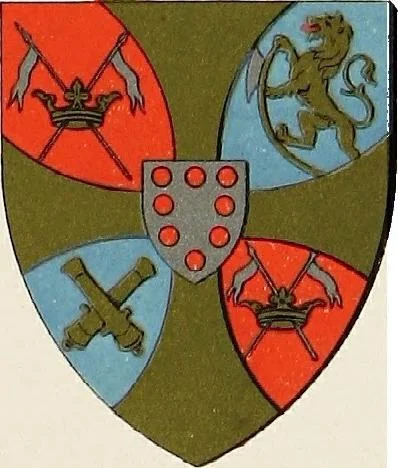 An illustration from A treatise on heraldry, British and foreign : with English and French glossaries, 1892, leaf 151
