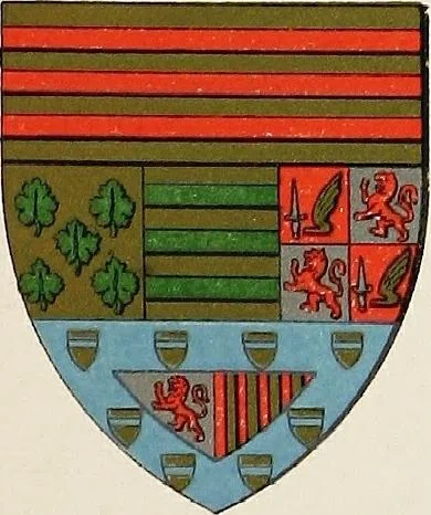 An illustration from A treatise on heraldry, British and foreign : with English and French glossaries, 1892, leaf 151