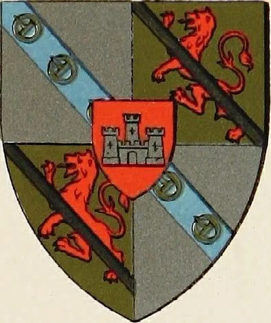An illustration from A treatise on heraldry, British and foreign : with English and French glossaries, 1892, leaf 157