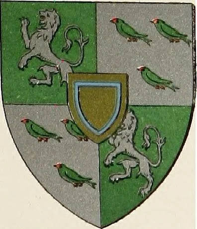An illustration from A treatise on heraldry, British and foreign : with English and French glossaries, 1892, leaf 157