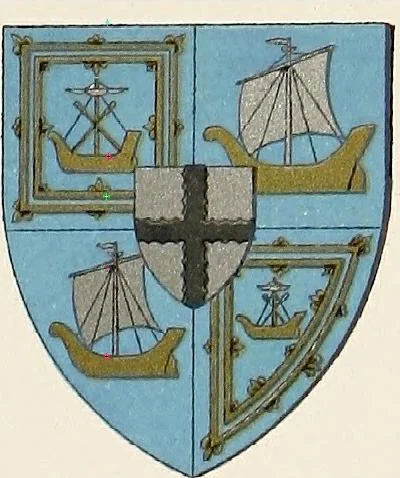 An illustration from A treatise on heraldry, British and foreign : with English and French glossaries, 1892, leaf 167
