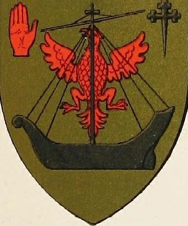 An illustration from A treatise on heraldry, British and foreign : with English and French glossaries, 1892, leaf 167