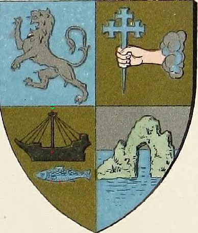 An illustration from A treatise on heraldry, British and foreign : with English and French glossaries, 1892, leaf 167