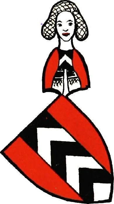 An illustration from A treatise on heraldry, British and foreign : with English and French glossaries, 1892, leaf 203