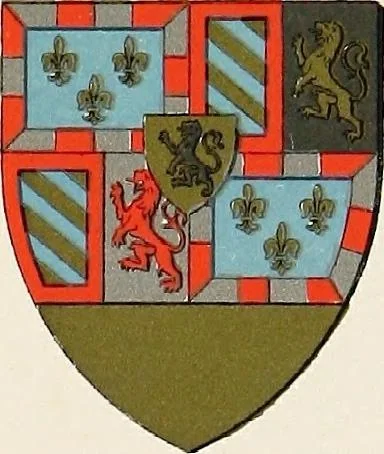 An illustration from A treatise on heraldry, British and foreign : with English and French glossaries, 1892, leaf 235
