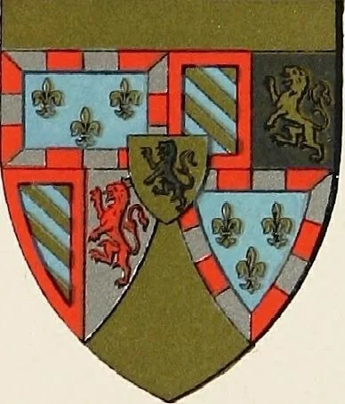 An illustration from A treatise on heraldry, British and foreign : with English and French glossaries, 1892, leaf 235