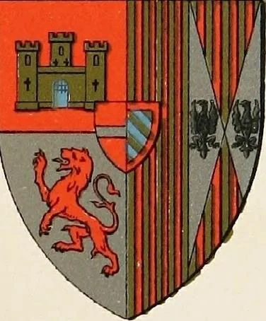 An illustration from A treatise on heraldry, British and foreign : with English and French glossaries, 1892, leaf 243